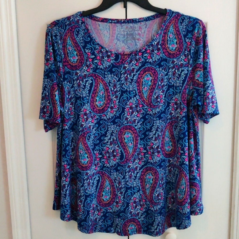 Chico's Short Sleeve Shirt
